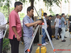 广安市政公路测量班土方测量学习班