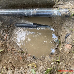 马路街边埋地管道漏水检测，园区村巷供水管漏水检测